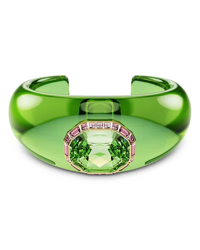 SWAROVSKI DULCIS MULTICOLOR CRYSTAL CUFF BRACELET