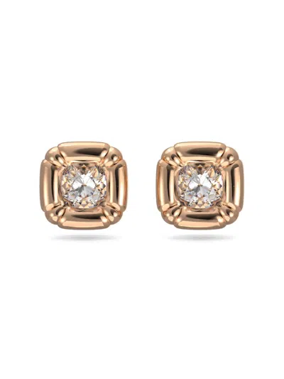 Swarovski Dulcis Stud Earrings In Gold