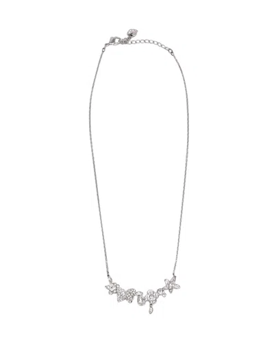 Swarovski Eden Necklace In Silver Metal