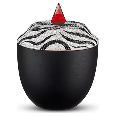 Swarovski Elegance Of Africa Dekorative Box Jamila In Black