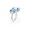 Swarovski Millenia Open Ring In Blue