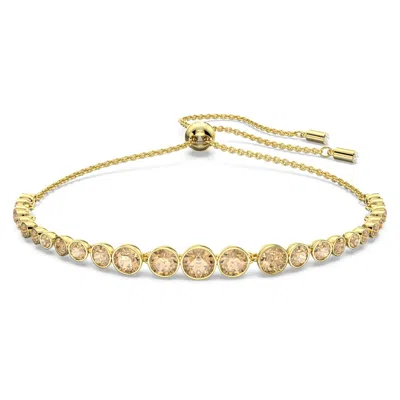 Swarovski Emily Bracelet In Gold Tone