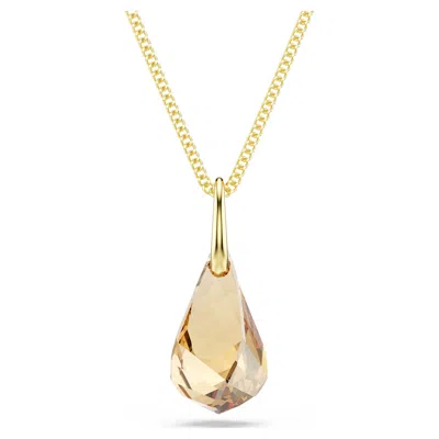 Swarovski Energic Pendant In Brown