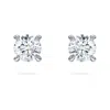 Swarovski Eternity Stud Earrings In 白色