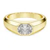 Swarovski Octagon Certified Lab Grown Diamond Band Ring