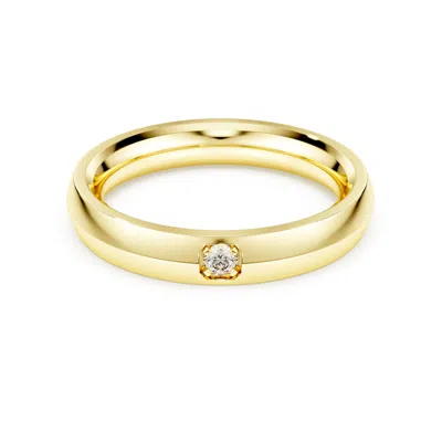 Swarovski Eternity Band Ring In Gold