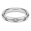 Swarovski Eternity Band Ring In White
