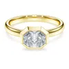 Shop Swarovski Eternity Bezel Ring In White