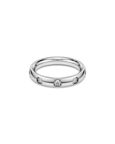 Swarovski Eternity Certified Lab Grown Diamond Band Ring In Metallic