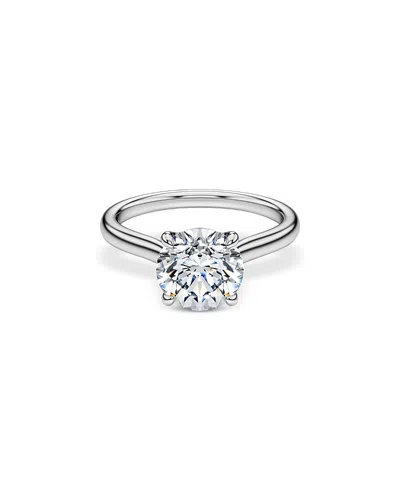 Swarovski Eternity Certified Lab Grown Diamond Engagement Ring In Metallic