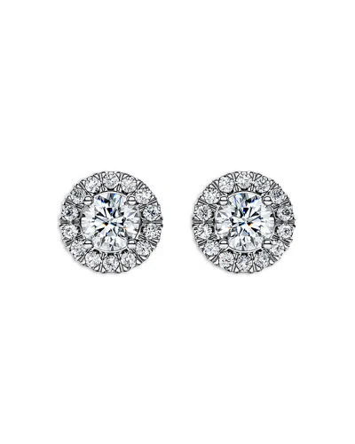 Swarovski Eternity Certified Lab Grown Diamond Halo Stud Earrings