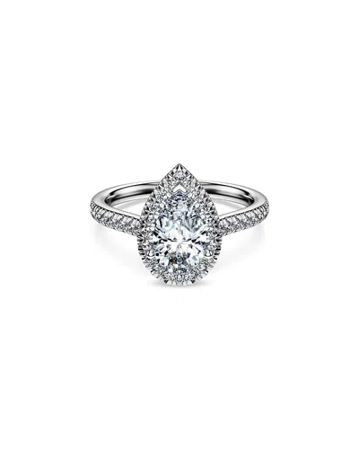 Swarovski Eternity Certified Lab Grown Diamond Pear Halo Ring In White