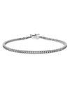 Swarovski Eternity Certified Lab Grown Diamond Tennis Bracelet In Gold