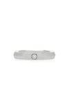 Swarovski Eternity Collection 14k White Gold Band Ring With Laboratory Grown Diamonds In Silver