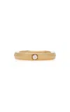 Swarovski Eternity Collection 14k Yellow Gold Band Ring With Laboratory Grown Diamonds