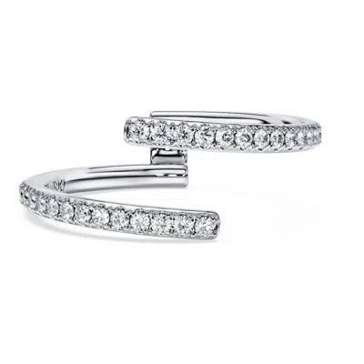 Swarovski Eternity Open Band Ring In White