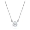 Swarovski Eternity Pendant In White
