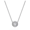Swarovski Eternity Pendant In White