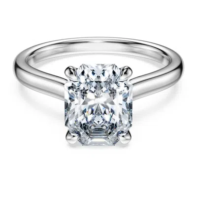 Swarovski Eternity Solitaire Ring In Metallic