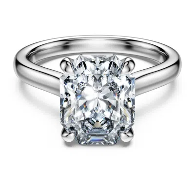Swarovski Eternity Solitaire Ring In Metallic