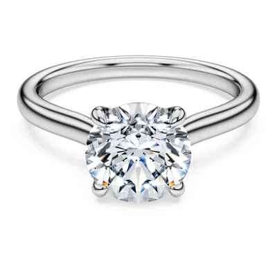 Swarovski Eternity Solitaire Ring In Metallic