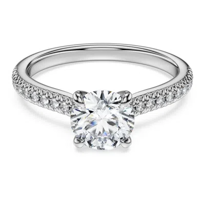 Swarovski Eternity Solitaire Ring In White