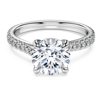 Swarovski Eternity Solitaire Ring In White