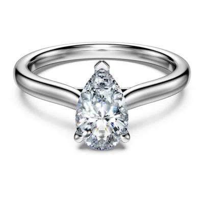 Swarovski Eternity Solitaire Ring In White