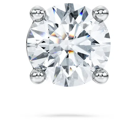 Swarovski Eternity Stud Earring In Metallic