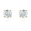 Swarovski Eternity Stud Earrings In White