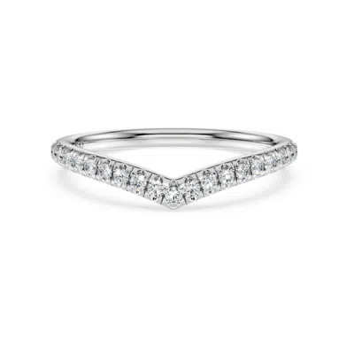 Swarovski Eternity V Band Ring In White
