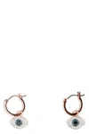 Swarovski Evil Eye Hoop Earrings