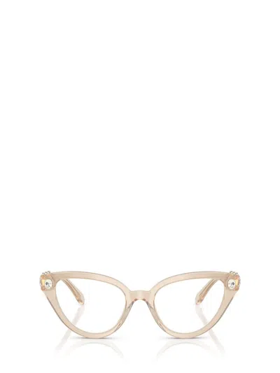 Swarovski Eyeglasses In Gold
