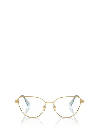 Swarovski Eyeglasses In Gold