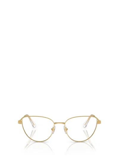 Swarovski Eyeglasses In Gold