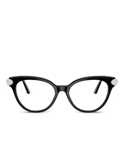Swarovski Eyewear Crystal-embellished Cat-eye Glasses
