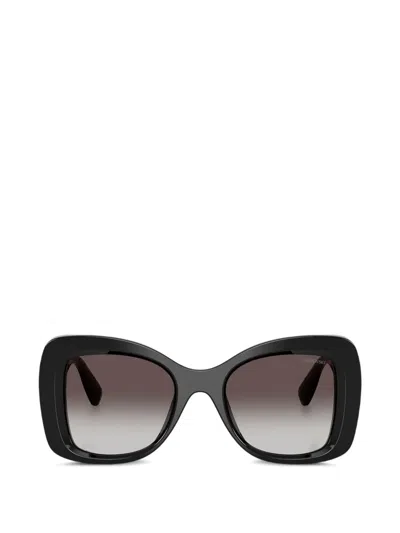 Swarovski Eyewear Butterfly-frame Sunglasses In Schwarz