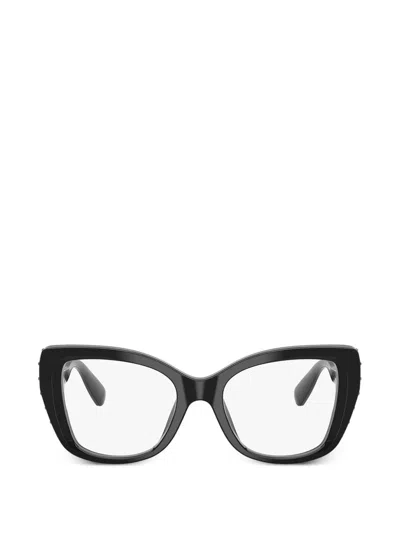 Swarovski Eyewear Cat-eye Glasses In Black