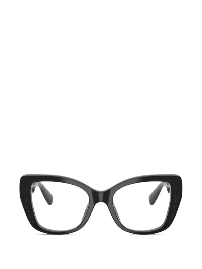 Swarovski Eyewear 猫眼镜框 In Black