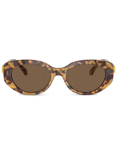 Swarovski Eyewear Cat-eye Sunglasses In Brown