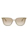 Swarovski Eyewear Embellished Sunglasses In Neutral
