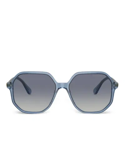 Swarovski Eyewear Geometric-frame Sunglasses In Blue