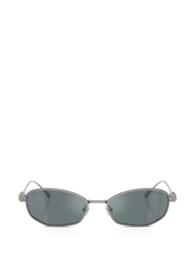 Swarovski Eyewear Geometric-frame Sunglasses In Silver
