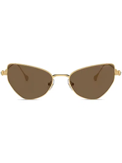 Swarovski Eyewear Sk7011 Sunglasses In Gold