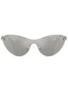 Swarovski Eyewear Sk7023 Sunglasses In Gray