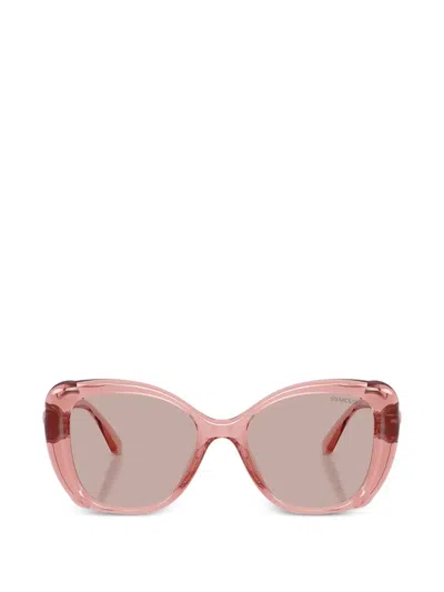 Swarovski Eyewear Square-frame Sunglasses In Pink