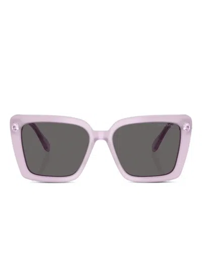 Swarovski Eyewear Square-frame Sunglasses In Purple