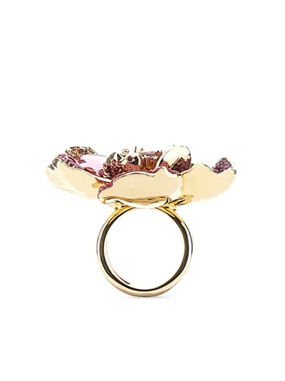 Swarovski Florere Ring In Gold