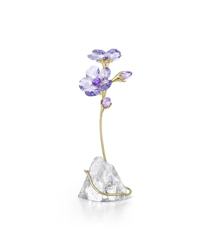 Swarovski Florere Rozanne Figurine In Purple