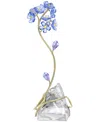 Swarovski Forget-me-not Floral Figurine In No Color